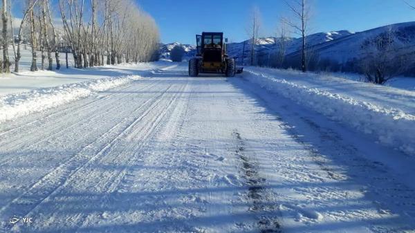 روستاهای مسدود ناشی از بارش برف در آذربایجان غربی به 132 مورد رسید