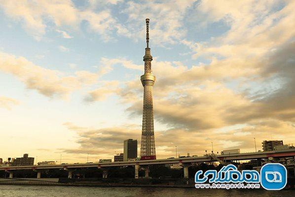 توکیو اسکای تری یکی از دیدنی ترین برج های کشور ژاپن است