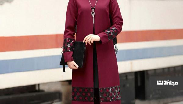 این مانتوی زیبا را خودتان بدوزید